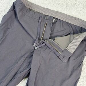 REI Cooperative‎ Pants Mens 36x32 Gray Hiking Khakis Quick Dry Zip Pocket